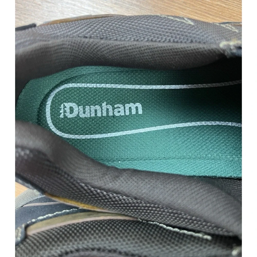 Dunham Cloud Plus Slip on Waterproof Hiking Shoes Brown Men's 10.5 EE NEW